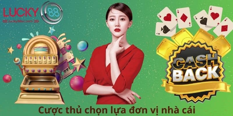 Cược thủ chọn lựa đơn vị nhà cái